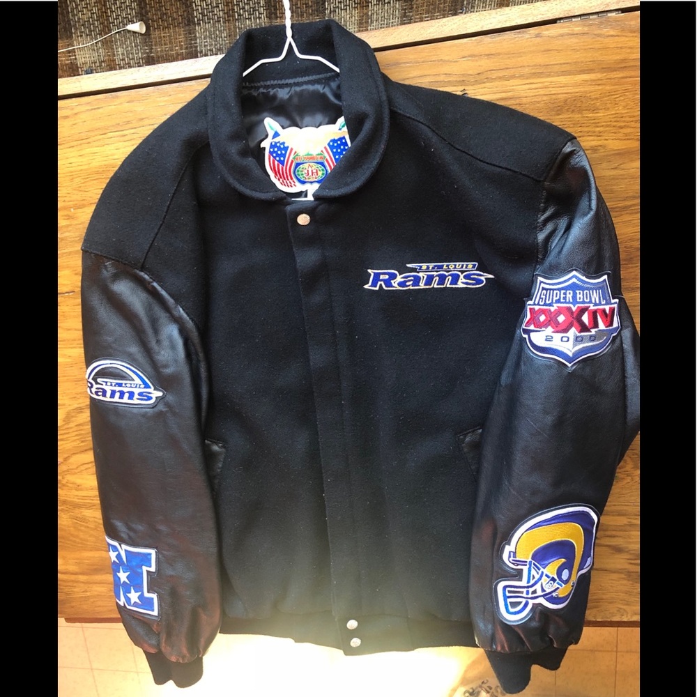 ❌SOLD❌St Louis Rams Jeff Hamilton Leather Jacket